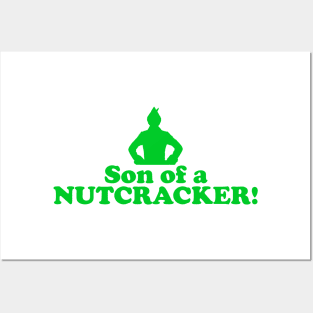 Elf Quote - Son of a Nutcracker (Green) Posters and Art